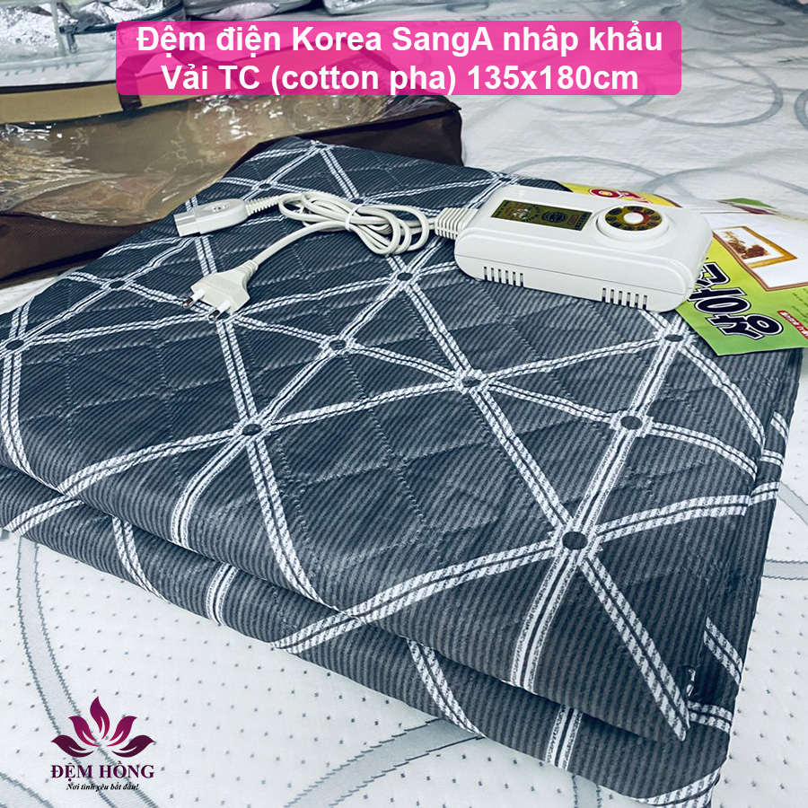 Địa chỉ bán đệm điện Hàn Quốc nhập khẩu vải cotton pha