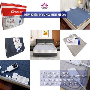 Đệm điện Kyung Hee có hẹn giờ