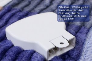 Đệm điện Misuko Hiyamatsu cao cấp có hẹn giờ 9 mức nhiệt