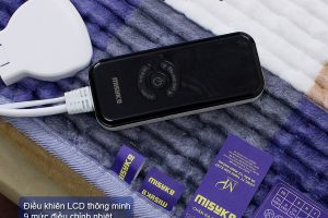 Đệm điện Misuko Hiyamatsu cao cấp có hẹn giờ 9 mức nhiệt